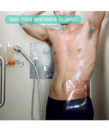 Waterproof Ostomy Protector & G Tube Shower Cover - 100pcs Peritoneal Dialysis Accessories & Disposable Colostomy Bag - International Shipping Available - Buy Online on GoSupps.com