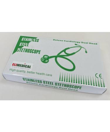 Deluxe Cardiology Dual Head Stethoscope - Premium for Doctors Nurses & Medical Students | HS-30K - International Shipping Available - Buy Online on GoSupps.com