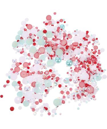 minkissy 4pcs 1 Nail Resin Drill Bling Accessories Nail Decorations for Nail Art House Accessories for Home Bling Decor Rhinestone Jewelry Nail Jewelry Nail Accessories Beadwork Pearl 0.8X0.8cmx4pcs As Shown 2x4pcs - Buy Online on GoSupps.com