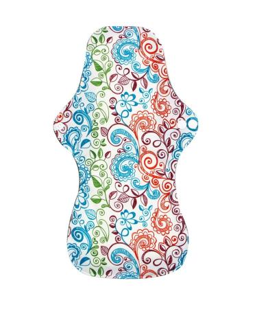 Reusable Mama Pad Cloth Menstrual Sanitary Beauty Tools Qpf593 1pc (1 pack) C