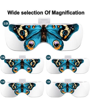 Magnifying Glasses Headset Wimayo Magnifying Glasses with Light and 5 Detachable Lenses(1X-3.5X) Headband Magnifier Magnifying Glasses for Jewellery Close Work Reading Watch & Electronic Repair - Buy Online on GoSupps.com