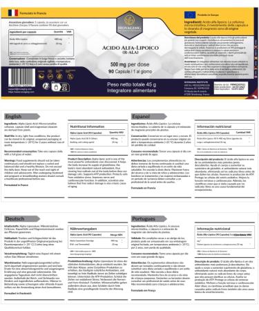 Synergie Long vit Cellulaire "Protection cellulaire et soutien du m tabolisme nerg tique" Berberine + Alpha-Lipo c Acide. Test sans additifs OGM ni Allerg nes. - Buy Online on GoSupps.com