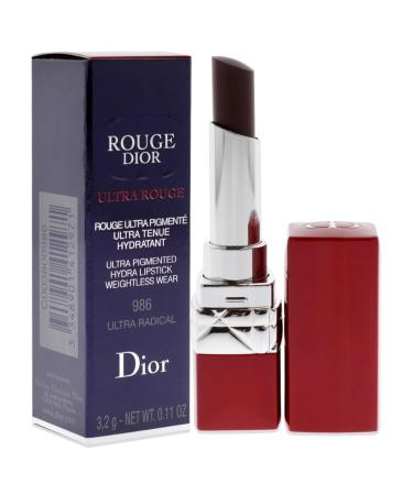 Christian Dior Rouge Dior Ultra Rouge Lipstick - 986 Ultra Radical | Buy Women Lipstick Online | International Shipping Available - Buy Online on GoSupps.com