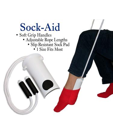 RMS Premium 7-Piece Hip Knee Replacement Kit for Surgery Recovery | Includes Leg Lifter, Reacher Grabber, Shoe Horn, Sock Aid, Dressing Stick, Bath Sponge - 19 & 32 inch - Buy Online on GoSupps.com