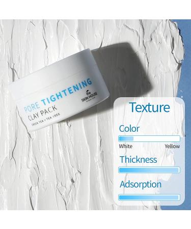 Buy The Skin House Pore Tightening Mud Pack (100ml) | Minimize Blackheads & Control Oil | Pore-Cleansing Tonmask for a Radiant Face - International Shipping Available - Buy Online on GoSupps.com