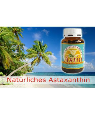 Astaxanthin 600 Capsules - Natural Sun Protection & Vitamin E | Ivarssons Biuastin 4mg | Vegan Cell Defense Supplements - Buy Online on GoSupps.com
