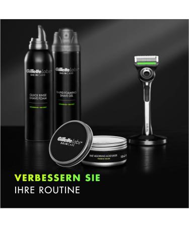 Gillette Labs Beard Care Moisture Cream for Men - 100ml | Moisturizing & Calming Facial Care with Niacinamide | Perfect Gift for Men - Buy Online on GoSupps.com