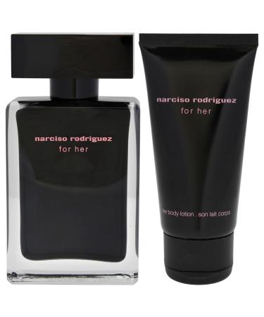 Narciso Rodriguez for Women - 2 Pc Gift Set 1.6oz EDT Spray 1.6oz Body Lotion - Buy Online on GoSupps.com