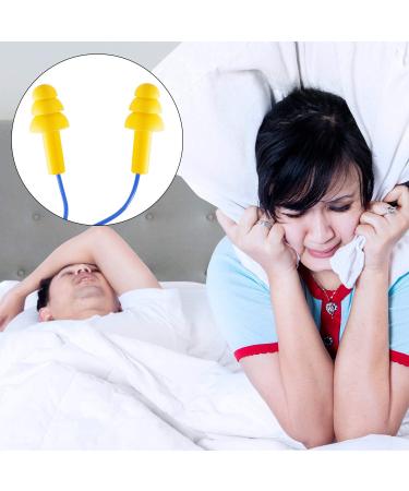 30 Pairs Corded Silicone Waterproof Ear Plugs for Sleeping, Swimming, Shooting - Reusable Noise Cancelling & Hearing Protection - Buy Online on GoSupps.com