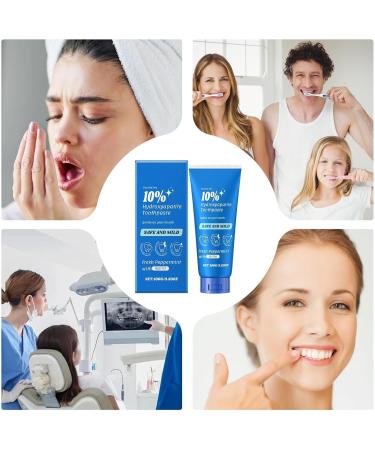 Toothpaste For Gum Health100g Mint Deep Stain Remover Breath Freshener For Travel Hygiene Night Care Morning Routine On The Go - Buy Online on GoSupps.com