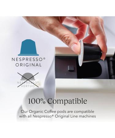 CRU Kafe Colombian Coffee Pods Nespresso Compatible 160 Aluminium Capsules Fruity Chocolatey and Nutty Coffee 10 count (Pack of 16) - Buy Online on GoSupps.com