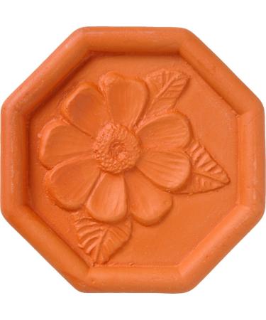 JBK Pottery Terra Cotta Brown Sugar Saver, Softens Hard Brown Sugar, Preserves Soft Brown Sugar - Daisy Flower Design