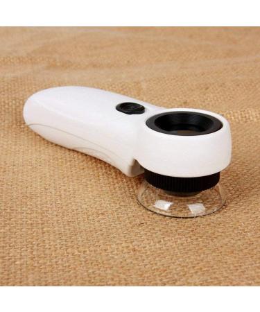 Illuminated Magnifying Glass 30X Handheld with Led Light or Old Man Book Watches DIY Crafts Carving and Repai Magnifying Glass for Reading Crafts Repair Magnifier Lofty Ambition - Buy Online on GoSupps.com