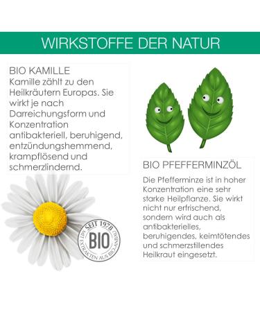 Logodent Naturkosmetik Fresh Kids Bio Mint Toothpaste Vegan Fluoride-Free for Healthy Milk & Children's Teeth (50ml) - Buy Online on GoSupps.com