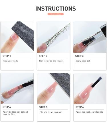  beautilux Beautilux HEMA-FREE Nail Builder Gel 55g Nail Extension Gel for Strengthening Nails (HYS55-04) - Buy Online on GoSupps.com