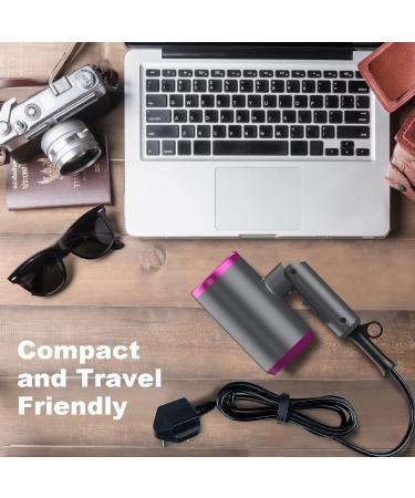 Professional Travel Hair Dryer with Diffuser | Lightweight & Low Noise Blow Dryer for Curly Hair | 2 Speed Heat Settings | Ideal for Home, Salon, and Gift - Buy Online on GoSupps.com