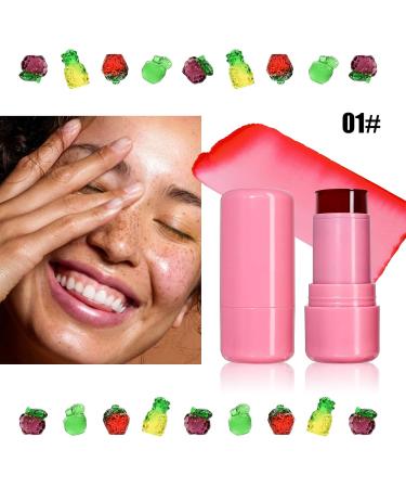 Cooling Water Milk Jelly Blush | Multi-Use Lip & Cheek Tint Stick | Sheer Buildable Color | International Shipping Available - Buy Online on GoSupps.com
