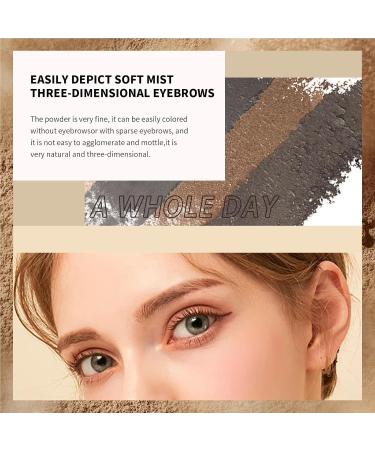 Dual-Sided Brown Pencils - Waterproof and Long-Lasting Eyebrow Brush for Natural Look Beauty Products for Home Dating Gathering Working Traveling 03# - Buy Online on GoSupps.com