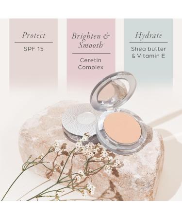 Pur Minerals 4-In-1 Pressed Mineral Makeup Powder SPF 15 - MN5 Golden Med Women Foundation 0.28 oz | Shop Internationally | Best Quality Makeup - Buy Online on GoSupps.com