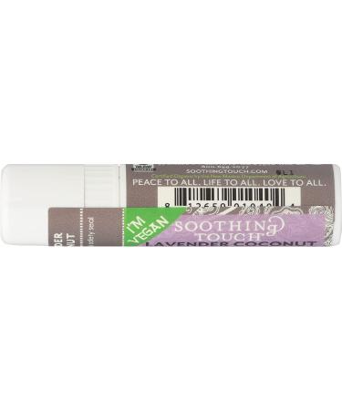 Soothing Touch Lavender Coconut Lip Balm - 0.25 oz | Moisturizing & Natural Care - Buy Online on GoSupps.com