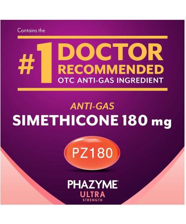 Phazyme Ultra Strength Gas & Bloating Relief Fast Gels - Pack of 2 | Fast-Acting Formula for Quick Relief - Buy Online on GoSupps.com