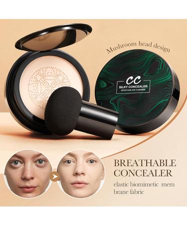  HOUSN CC cream Mushroom Head Air Cushion Concealer Makeup Foundation Moisturizing BB Cream Concealer Liquid Foundation - Buy Online on GoSupps.com