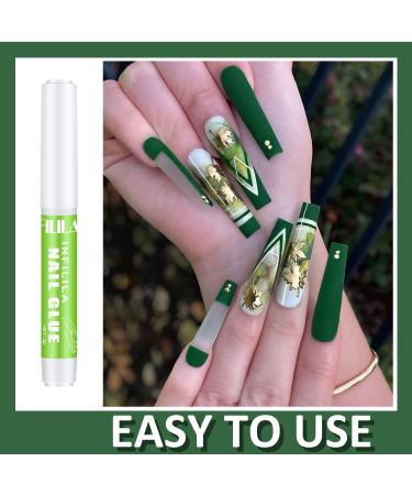 Infilila Professional Nail Glue for Acrylic Nails - Long Lasting & Strong Adhesive - 12PCS 0.07oz/Pcs - Buy Online on GoSupps.com