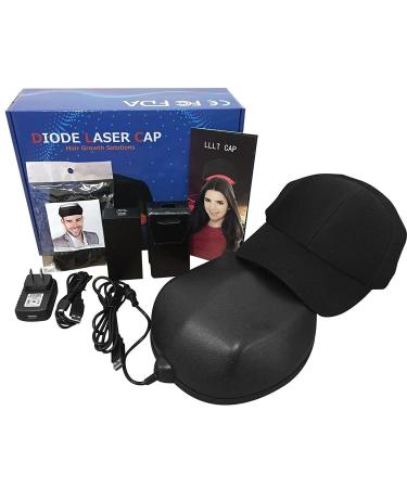 Portable Laser Hair Cap for Travel - FDA Cleared - Hair Loss Treatment - 272 Laser Diodes for Men and Women - Buy Online on GoSupps.com