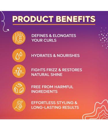 Gold Banner Beauty MOISTURCURL Curl Custard - 8oz | Define Curls Reduce Breakage & De-Frizz | Shine-Enhancing Formula for Twists & Wash & Go Styles | International Shipping Available - Buy Online on GoSupps.com