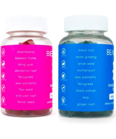 BEARVANA Top & Peach Support Combo Pack Multivitamin Gummies for Women | Includes Herbal Extracts & Essential Vitamins | Berry Flavor | 2-Pack (120 Gummies) - Buy Online on GoSupps.com