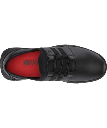 Shoes for Crews LILA Karina Women's Lightweight Work Shoes - Size 9 Black - Slip Resistant & Water Resistant - White and Black Colors - Buy Online on GoSupps.com