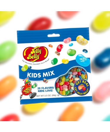 Jelly Belly 20 Flavored Kids Mix Gourmet Jelly Beans 3-Pack 100g - Christmas & Holidays Candy Vegan Candy Dairy Free Snacks Kosher Candy Gluten Free Bulk Candy Stocking Stuffers for Teens - Buy Online on GoSupps.com