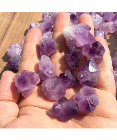 Natural Crystal Rough 100g Bulk Lot Natural Rough Lavender Amethyst Cluster Gravel Quartz Crystal Raw Stone - Buy Online on GoSupps.com