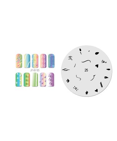 Fingernail stencil (airbrush nail art) Fengda JFH02-025
