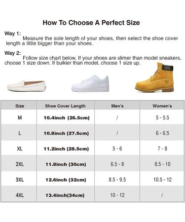 Reusable Waterproof Rain Boot Shoes Cover | Rubber Sole Overshoes for Women and Kids | 1 Pair (Size M) - Transparent - Buy Online on GoSupps.com