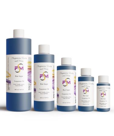 Fragrances Scents and More Blue Sugar Fragrance Oil - 4 Fl Oz Plastic Bottle (120ml) - Buy Online on GoSupps.com