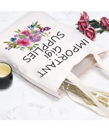 Shop Gigi Supplies Tote Bag - Ideal Gigi Birthday & Mother's Day Gifts | Medium Size Ships Internationally - Buy Online on GoSupps.com