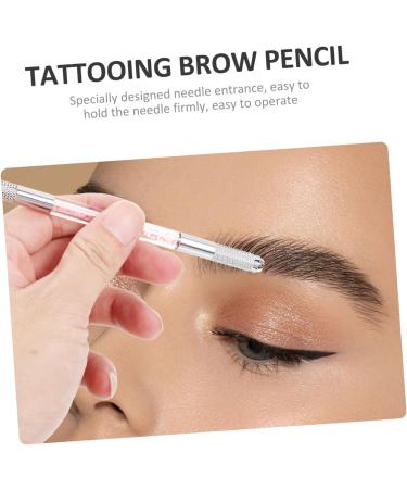 DOITOOL 10pcs Pen Heads Brow Pens Long Multitools Tattooing Makeup Dual Crystal Double for Lasting Pencils - Buy Online on GoSupps.com