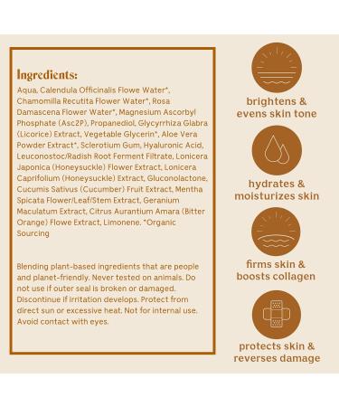 Feel Good Vitamin C Serum by Solluna | Brightening & Firming Facial Serum with Hyaluronic Acid & Botanical Extracts | Natural Cruelty-Free Non-GMO Shipping Worldwide - Buy Online on GoSupps.com