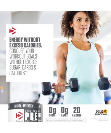 Dymatize Athlete's Pre Pre-Workout - Orange Pineapple 7.05 oz (200 g) | Boost Energy & Performance - Buy Online on GoSupps.com