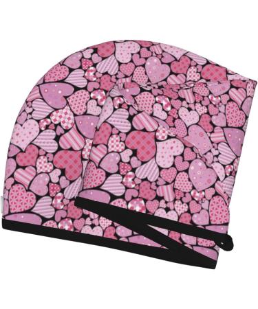 Sweet Heart Coral Velvet Dry Hair Cap - Quick Dry Turban for Long Thick Hair | Anti-Frizz Strong Water Absorption Shower Wrap - Buy Online on GoSupps.com