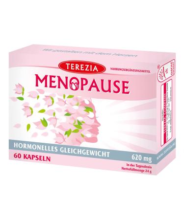 Terezia menopause |Plant recipe for hormonal balance women cycle Protect Balance |Mobility and flexibility |620mg 60 capsules