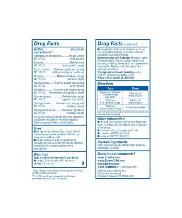 Buy Boiron Chestal Honey Cough Syrup - Chest Congestion Relief | 6.7 oz - International Shipping Available - Buy Online on GoSupps.com