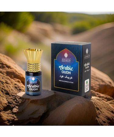 Premium 100% Arabic Oud 6-ML Unisex Attar Ittar Atar Non Alcoholic Long Lasting Natural Fragrance Oudy Scent 0.20 Floz