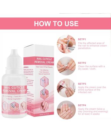 Cuticle Cream For Nails Cuticle Remover Kit - 1.01fl.oz Natural Softening Instant Quick Absorption Cuticle Cream For Hand Foot & Nail Care Holdes - Buy Online on GoSupps.com
