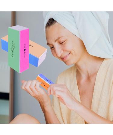 SKYPIA 6 Pack 4 Way Nail Buffer Block - Professional Nail Files for Smooth Buff & Shine - International Shipping - Buy Online on GoSupps.com