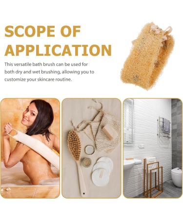 Buy Healvian Loofah Sponge - Exfoliating Body Scrubber for Glowing Skin | Best Shower Sponge for Skin Care & Cleansing - Buy Online on GoSupps.com