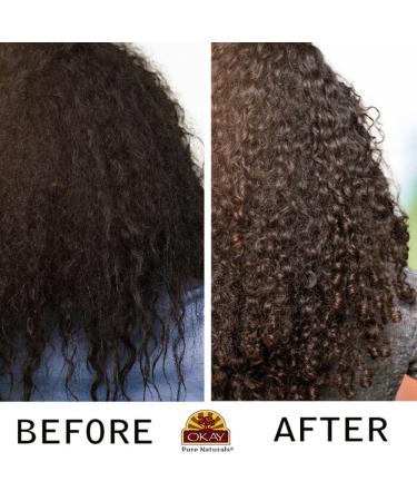 Okay Pure Naturals 100% Pure Black Jamaican Castor Oil 4 oz - Natural Hair & Skin Care - Buy Online on GoSupps.com
