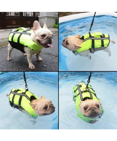 NAMSAN Dog Life Jacket - Portable Inflatable Life Vest for Small Medium & Large Dogs - Green - Buy Online on GoSupps.com
