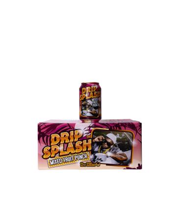Drip Splash Mixed Fruit Punch Vitamin Packed Nootropic Drink Brain Booster 12 pack - 330ml